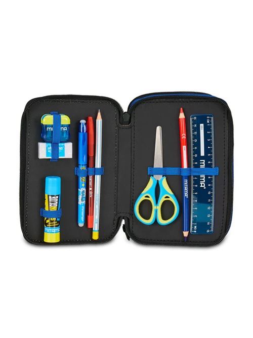 Inter astuccio 3 zip con accessori Inter | 30F3024222STAR 3 ZIP